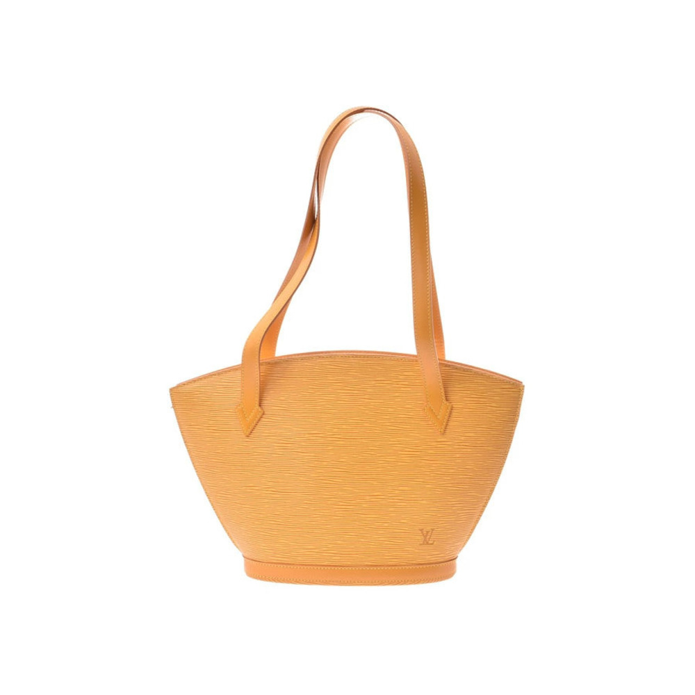 Louis Vuitton Epi Saint Jacques Shopping Yellow Leather Tote Bag